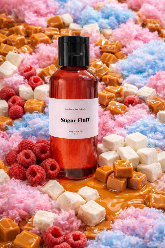 You Glow Girl 2 oz Body Glow Oil | Plastic Bottle | Choose Your Own Scent