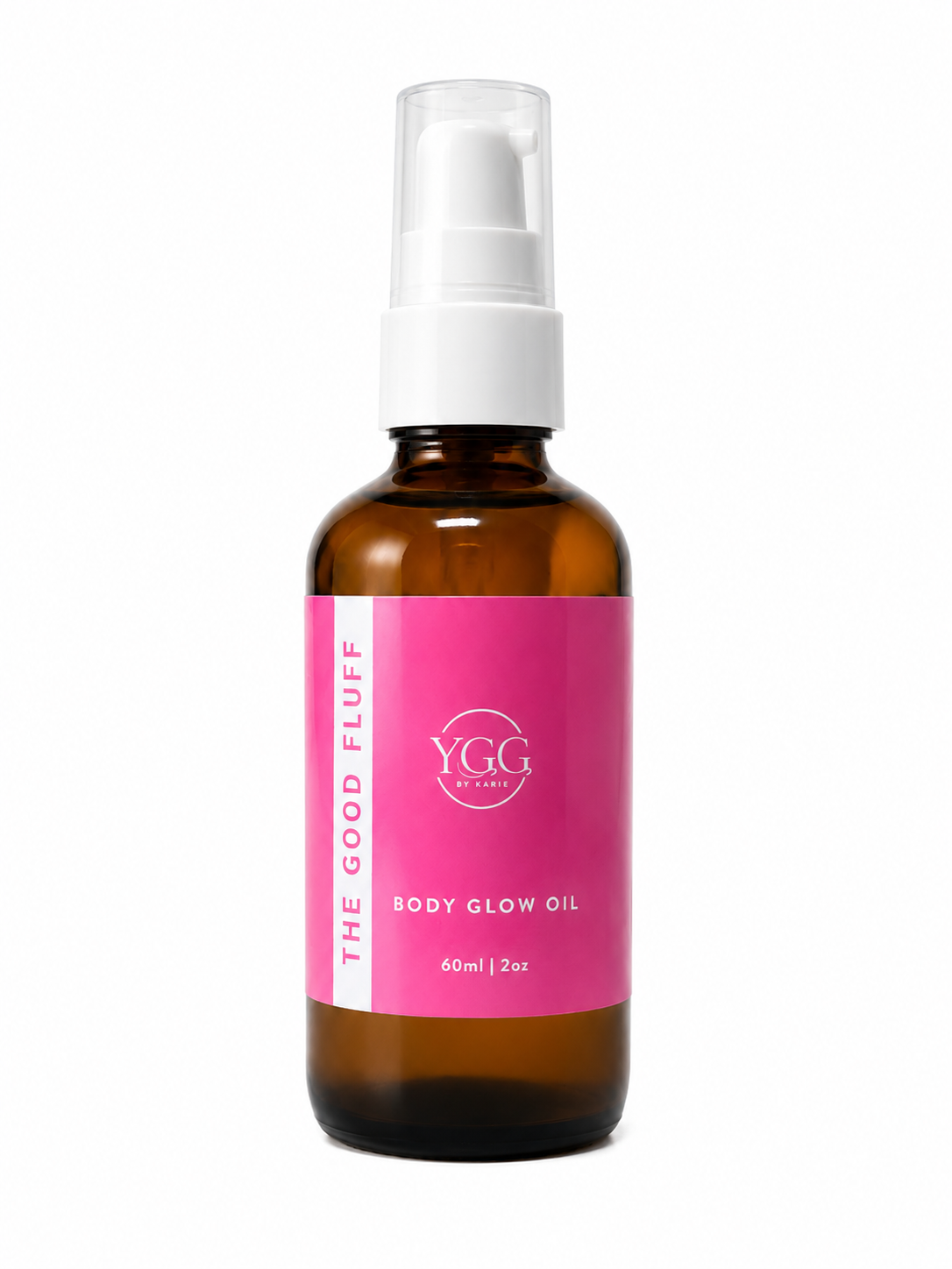 YGG The Good Fluff Scented Body Glow Oil | 2 oz | Hydrating | Moisturizing