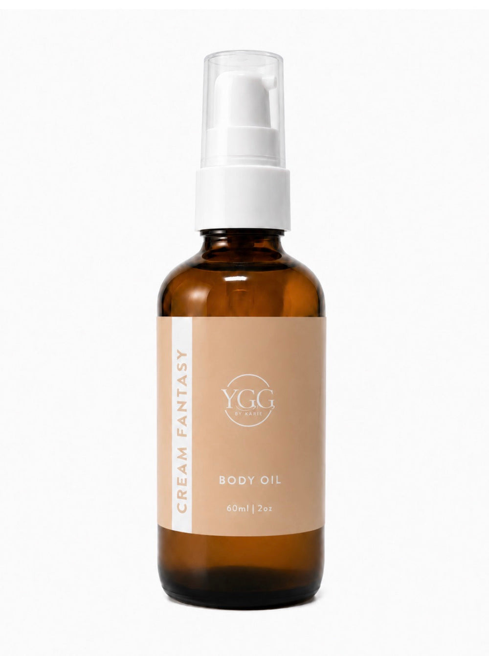 YGG 2oz Scented Body Glow Oil | Choose You Own Scent | Glass Amber Bottle | Highly Fragrant | Hydrating