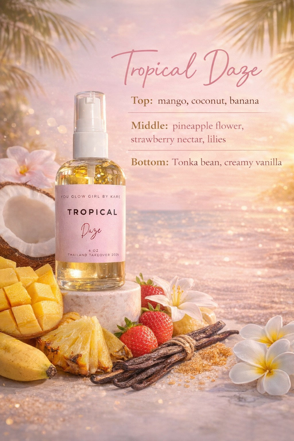 [Thailand Takeover] You Glow Girl Full Size Body Glow Oil | 4 oz Body Oil | Moisturizing | Hydrating (Copy)