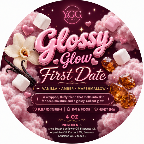 YGG Scented Body Balm 4 oz Glossy Glow | Hydrating | Highly Fragrant