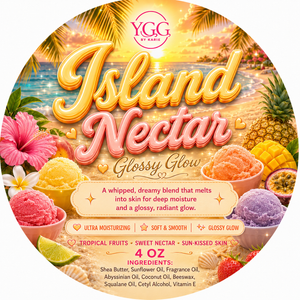 YGG Scented Body Balm 4 oz Glossy Glow | Hydrating | Highly Fragrant