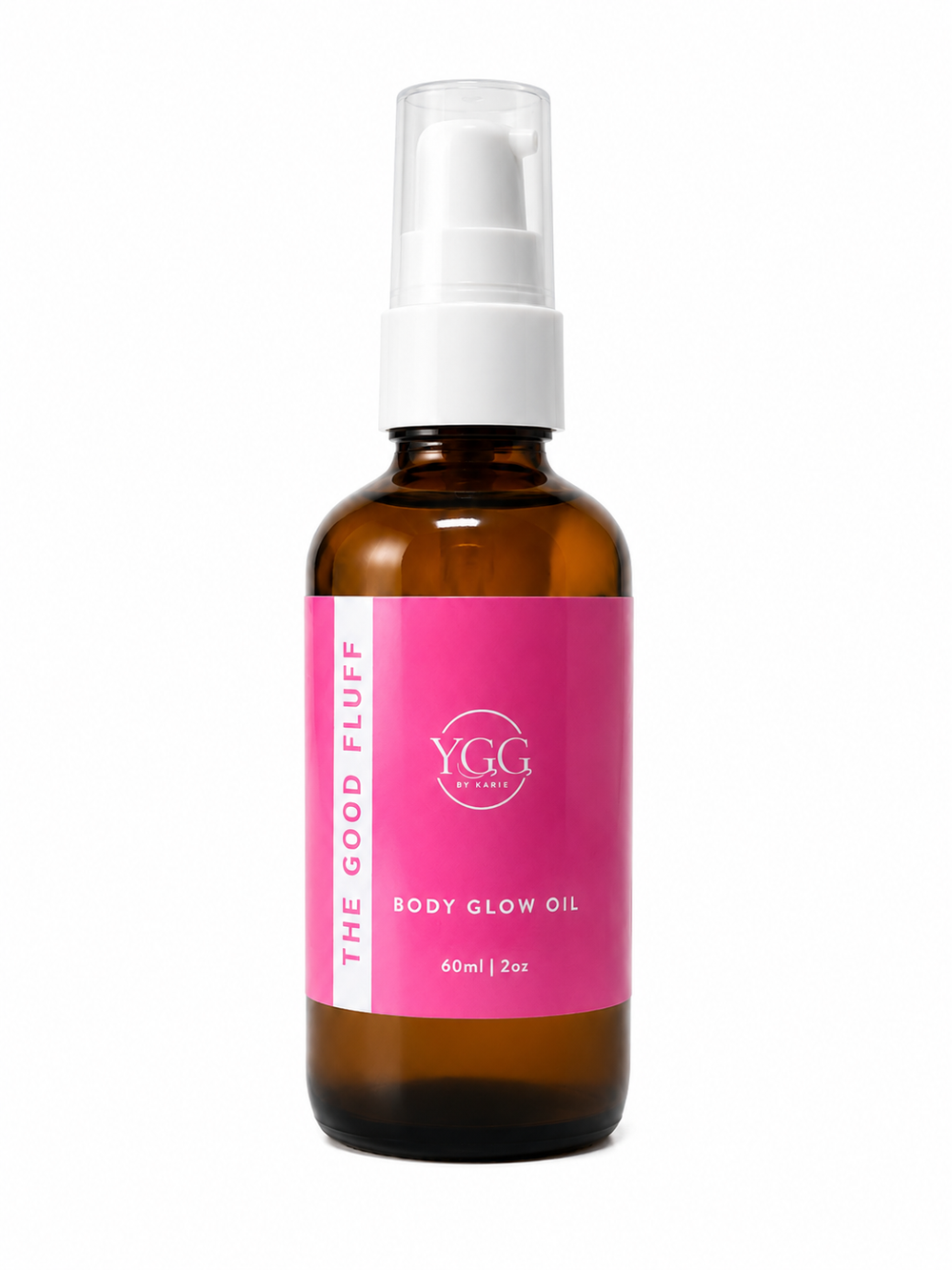 YGG The Good Fluff Scented Body Glow Oil | 2 oz | Hydrating | Moisturizing