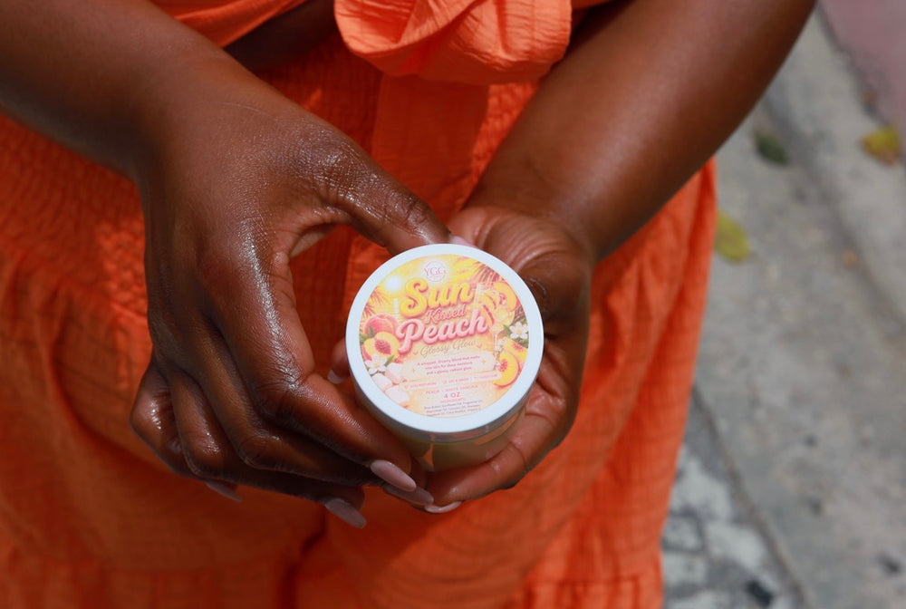 YGG Scented Perfume Body Balm 4 oz Glossy Glow | Hydrating Non Greasy| Highly Fragrant | Natural