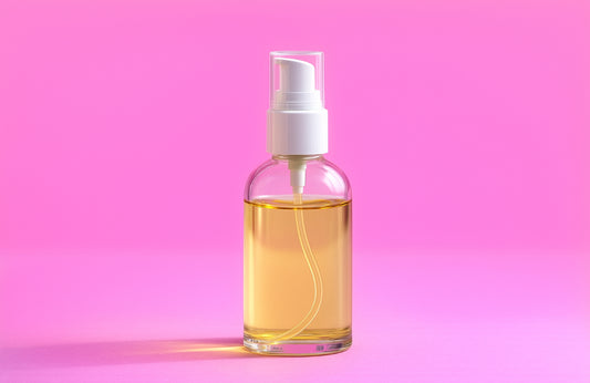 (Plastic) Full Size Body Glow Oil | 4 oz Body Oil |