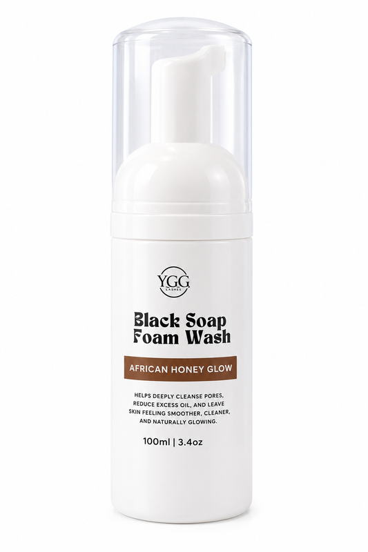 YGG Black Soap Foam Wash | Face Wash | 3.4 oz